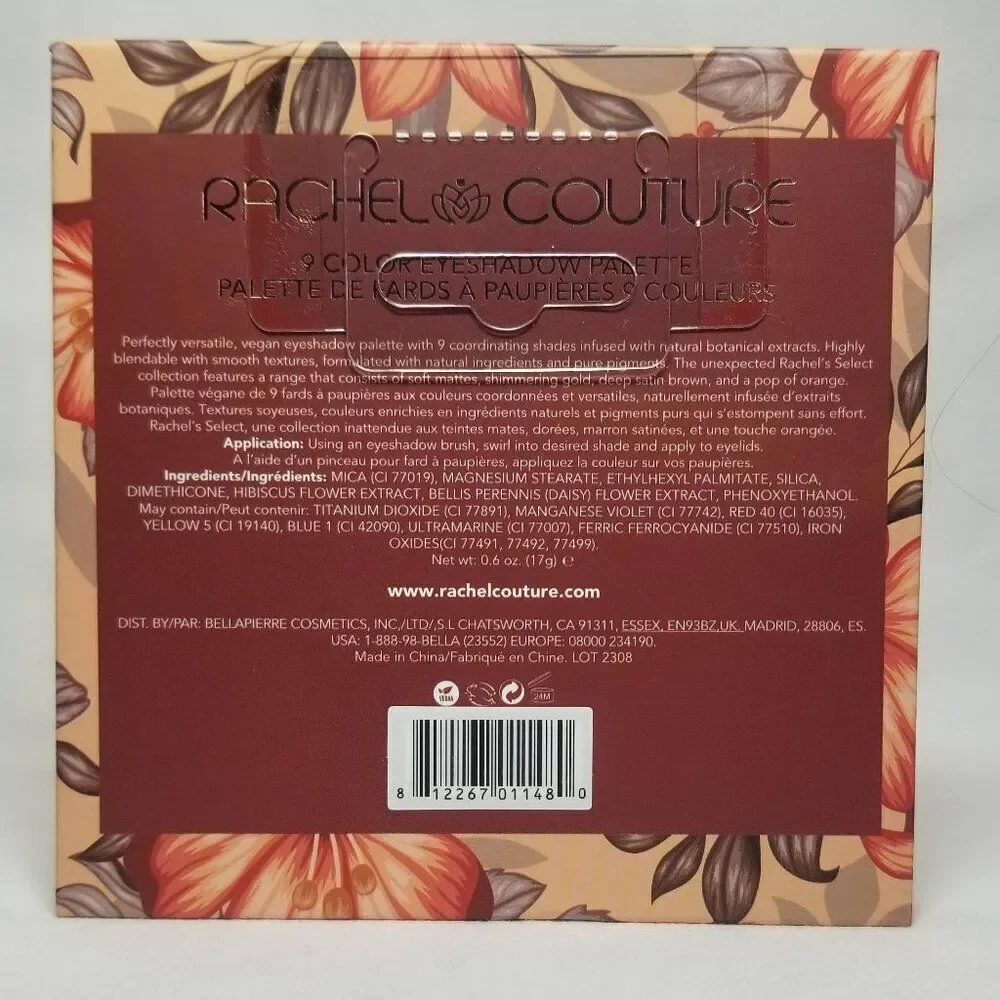 Rachel Couture - 9 Color Palette - Rachel Select